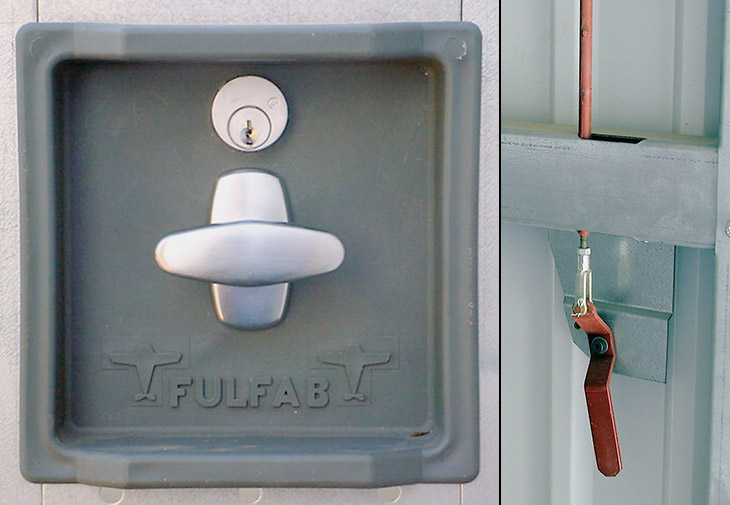 sliding door lock